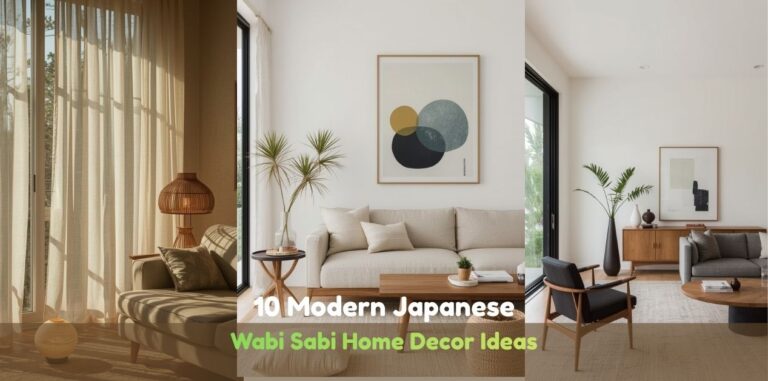 10 Modern Japanese Wabi Sabi Home Decor Ideas