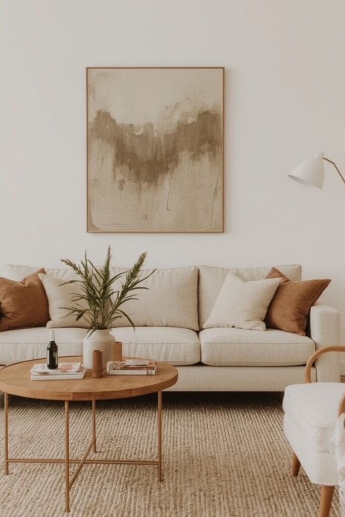 12 warm minimalist living room homes and gardens ideas for small spaces and modern comfort