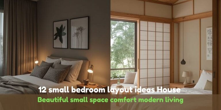 12 small bedroom layout ideas House Beautiful small space comfort modern living