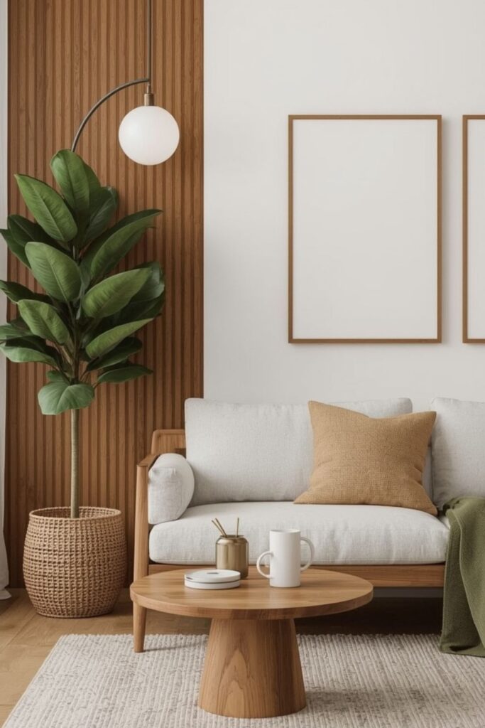 10 wood accents minimalist decor ideas for modern living spaces